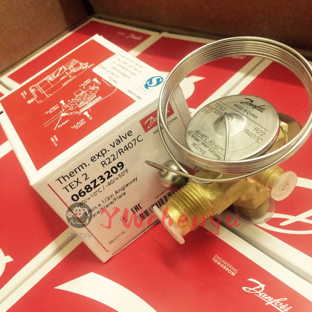 วาล์วความร้อน Danfoss Expansion TX2 TEX2 TS2 2 068Z3206 068Z3209 068Z3400 068Z3403 068Z3346 ttb