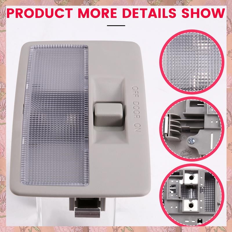 [h3w732xnj.ph] ภายในรถเบาะหลังโคมไฟเหนือศีรษะไฟอ่านหนังสือ EG21-51-310A EG2151310ก75 สําหรับ 3 2 6 -