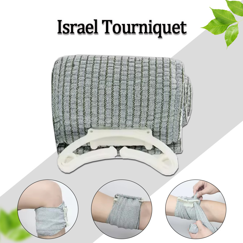 Israeli Bandage Trauma Kit 15 ซม. * 3.6 ม. ผ้าพันคอการบีบอัดฉุกเฉิน Tourniquet Medical Dressing ผ้าพ
