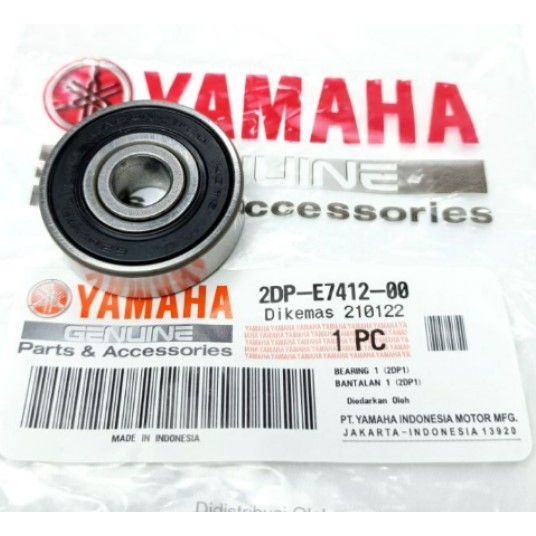 NVX155 V1/V2 & NMAX155 V1/V2 REAR PULLEY BEARING CVT COVER 6202Z พร้อม BUSH INNER YAMAHA 2DP-E7412-0