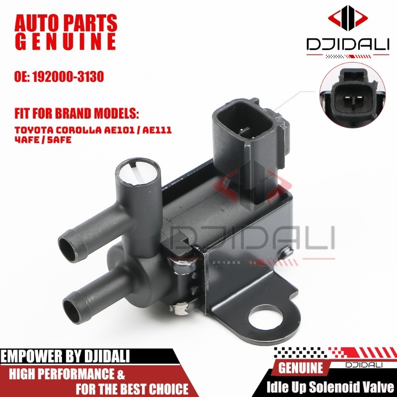 โซลินอยด์วาล์วเดินเบา 1 ชิ้นสําหรับ corolla ae101 / ae111 / 4afe / 5afe 192000-3130 iacv