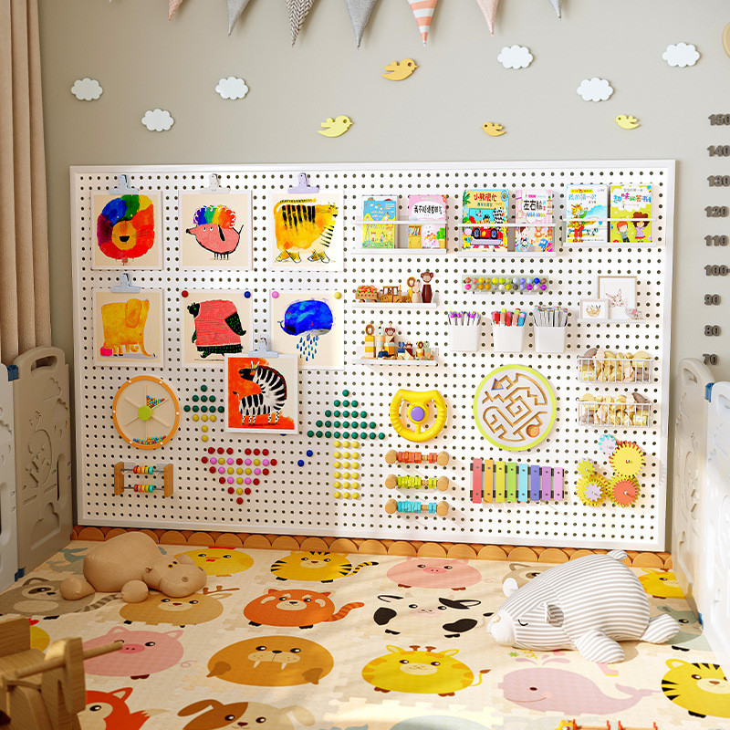 Busy Board Montessori DIY Montessori Pegboard เด็ก DIY อะไหล่ของเล่นไม้การฝึกอบรม Life Skill ล็อคกิจกรรมอุปกรณ์เสริม 1 ปีเด็กวัยหัดเดิน