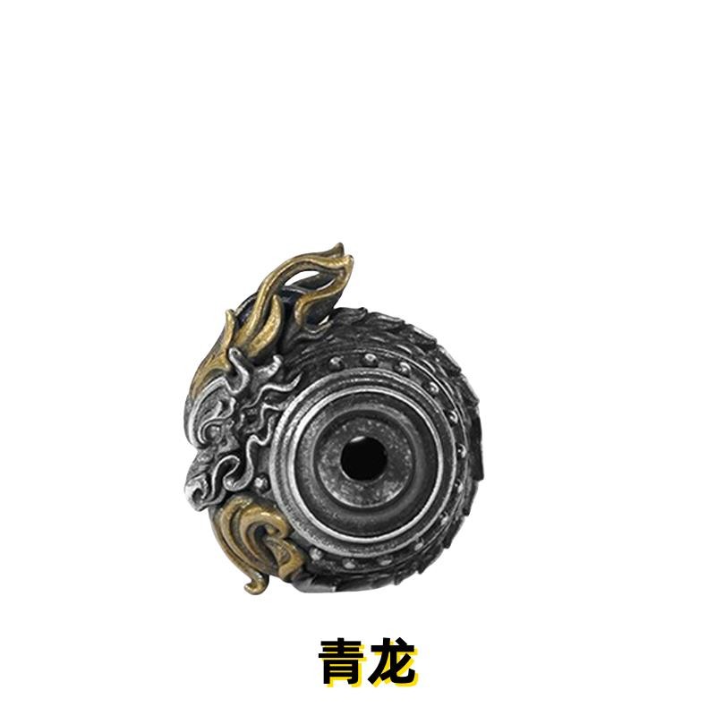 คลังสินค้าพร้อม Four Holy Beasts Qinglong Spacer ลูกปัด