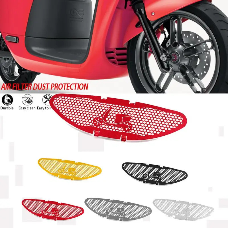 ใหม่รถจักรยานยนต์ฝาครอบไดชาร์จ guard Air Inlet ฝุ่นหน้าจออุปกรณ์เสริมสําหรับ Yamaha EC-05 GOGORO2 ไฟ