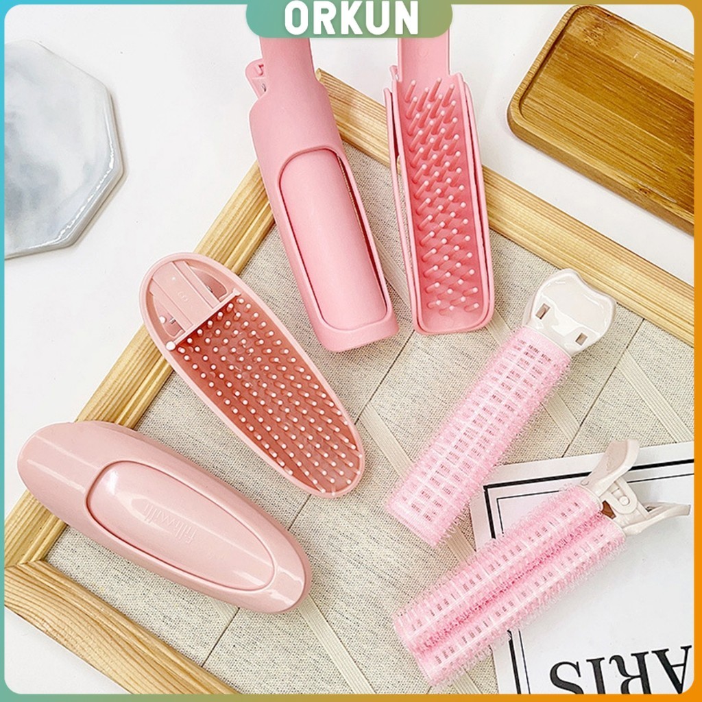 Orkun 1 ชิ้น กิ๊บติดผมหน้าม้า กิ๊บติดผมหน้าม้า  ช่วยเพิ่มวอลลุ่ม ทำผมฟูเร็ว hair clip ราคา ถูกที่สุด ดีลบีเคเค แกลเลอรีภาพที่ 6