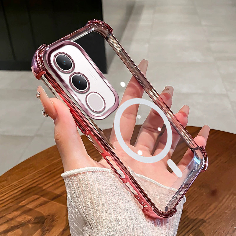 กันกระแทก Case สําหรับ Vivo Y19S เคสโทรศัพท์ 2025 ใหม่การออกแบบแม่เหล็กความงามกรณี SZ15