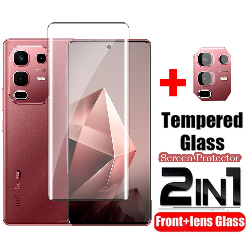 ป้องกันหน้าจอสําหรับ Infinix Note50S 5G Note50 S note 50S note50X note50Pro + 50Pro 4G 2025 กระจกนิรภัยฟิล์มด้านหน้าด้านหลังเลนส์ Protector