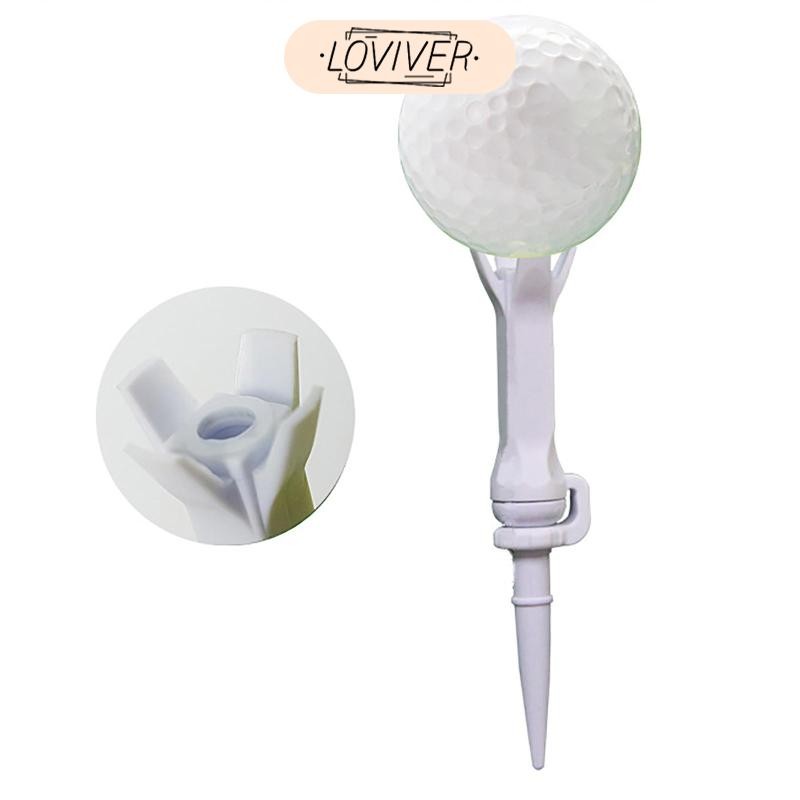 Professional Golf Tee 4 Prongs Claw พลาสติกด้านบน 3 ลองกอล์ฟ - รูปที่ 6