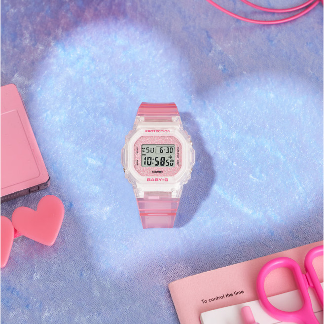 JDM MAY WATCH ★ Casio Baby-G BGD-565 Series BGD-565GC-4JF 2025.5 รุ่นใหม่ ตัวเรือน/สายเรซิน กระจกมิเ
