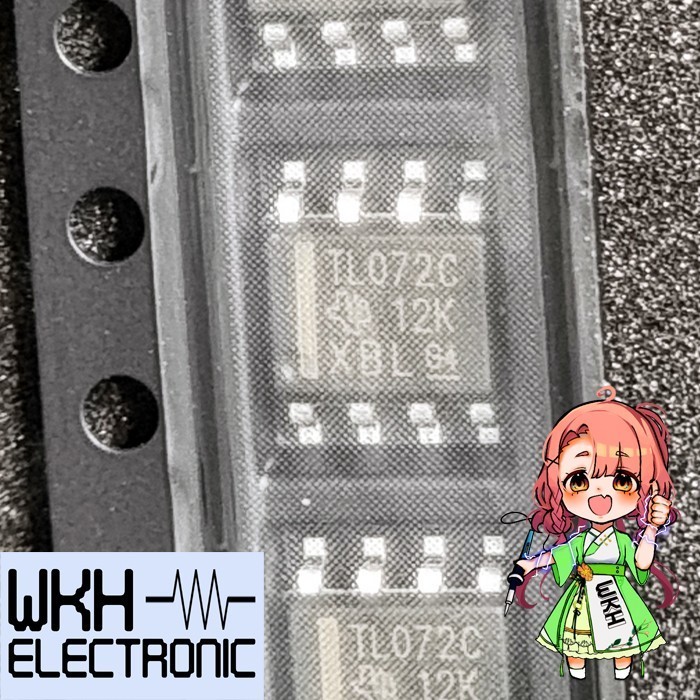 EWR27 IC TL072 TL 072C TL 072 SMD sop8 เสียงรบกวนต่ํา JFET อินพุต Op Amp