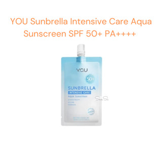 (Exp 06/2026) ครีมกันแดดแบบซอง YOU Sunbrella Intensive Care …