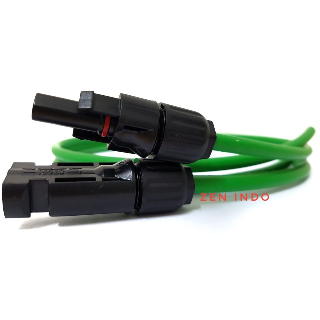 สายแผงโซลาร์เซลล์ Twin Solar Panel Akiku / Visero 2x2.5mm 2 Mtr plus MC4