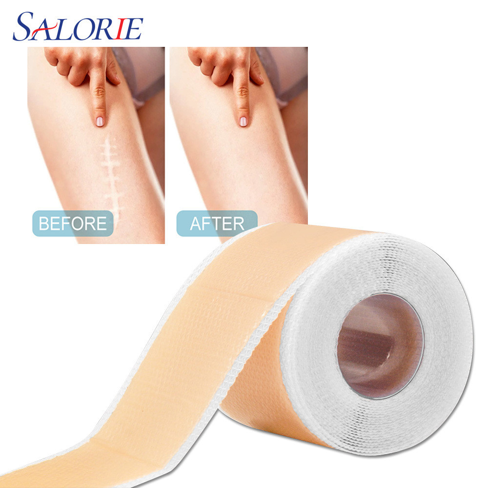 ซาโลรี แผ่นแผลเป็นซิลิโคนสติกเกอร์ความงามแบบมีกาวในตัวแผลเป็นผ่าตัดซีซาร์ส่วนรอยแผลเป็นสติกเกอร์ที่มองไม่เห็น