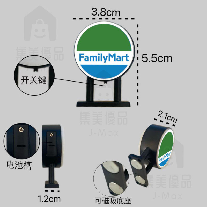 ร้านสะดวกซื้อป้ายไฟส่องสว่างแม่เหล็กติดตู้เย็นแม่เหล็กติดตู้เย็น - รูปที่ 4