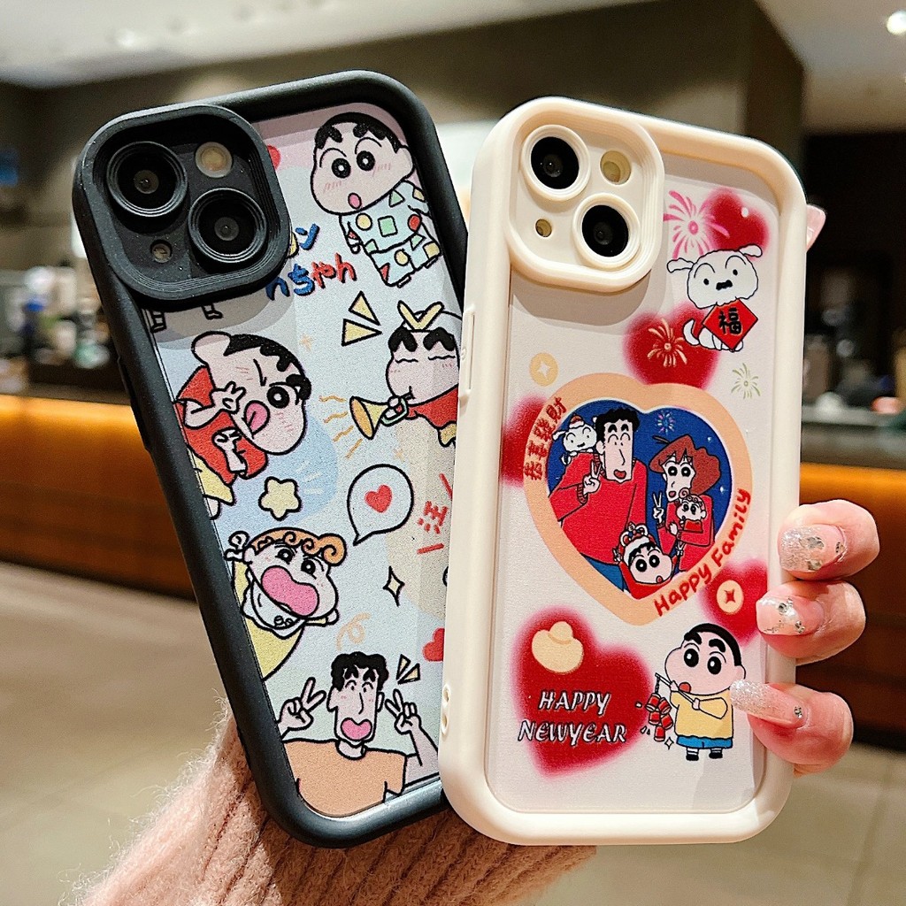 กรณีสําหรับโทรศัพท์ Casee สําหรับ Realme C67 C65 C61 C63 C51 C53 C55 C15 C12 C25 C25S C11 C21 C21Y C25Y C30 C30S C33 C35 C2i 6i 5i 7i 5i 6i 5i 6i 8i 7i 5i 6i 5i 5i 6i 7i 5i 6i เครยอนชินจังโทรศัพท์แคส