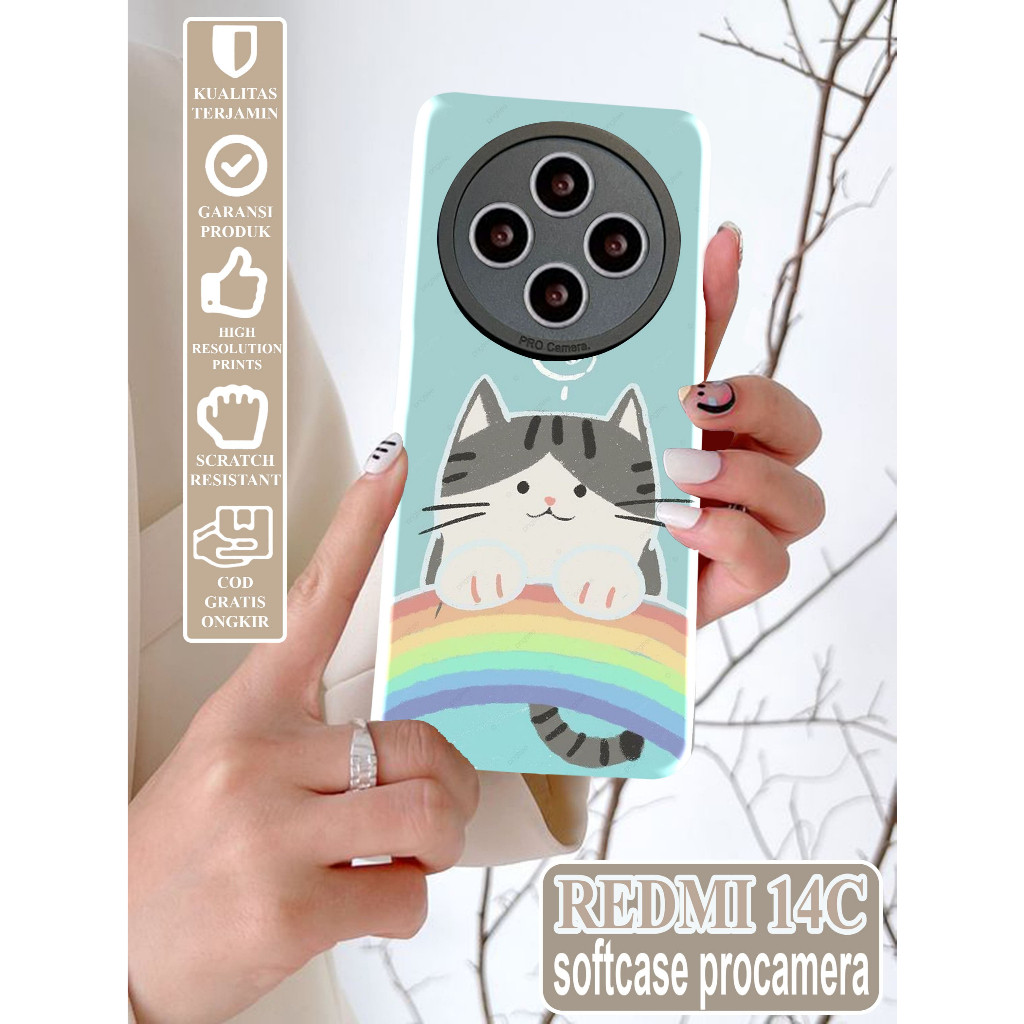 เคส HP REDMI 14C - เคสโทรศัพท์ - เคส Softcase 14C - เคสโทรศัพท์ - Softcase - REDMI 14C Phone REDMI 1