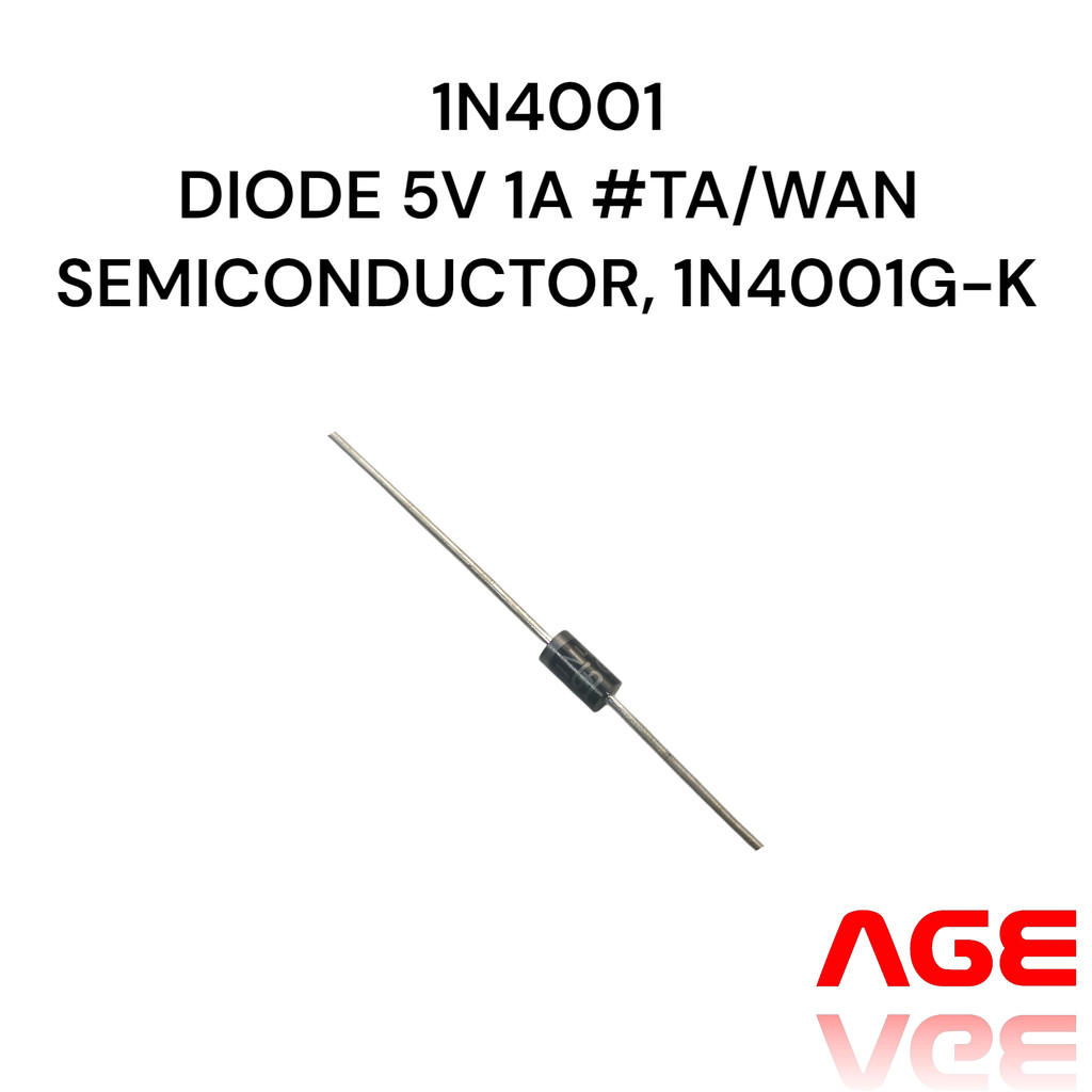 1N4001 ,DIODE 50V 1A #TAIWAN SEMICONDUCTOR,1N4001G-K