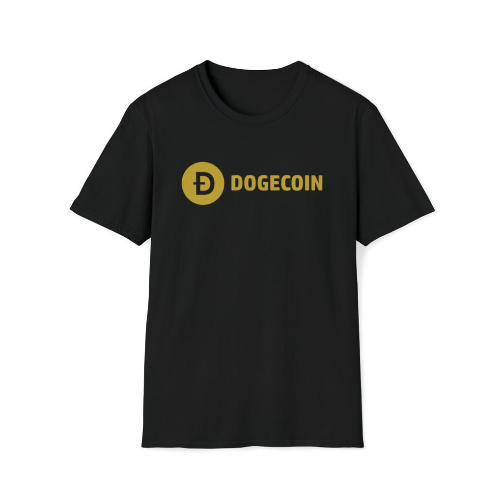 เสื้อยืด Dogecoin Doge Crewneck Softstyle | Crypto Crypto | ของขวัญ ของขวัญ