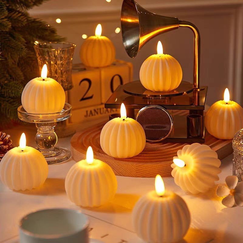 สร้างสรรค์เทียนรูปไฟกลางคืนห้องนอนข้างเตียงนอนโคมไฟภาพ พี เชือก ตกแต่งบ้าน - รูปที่ 2