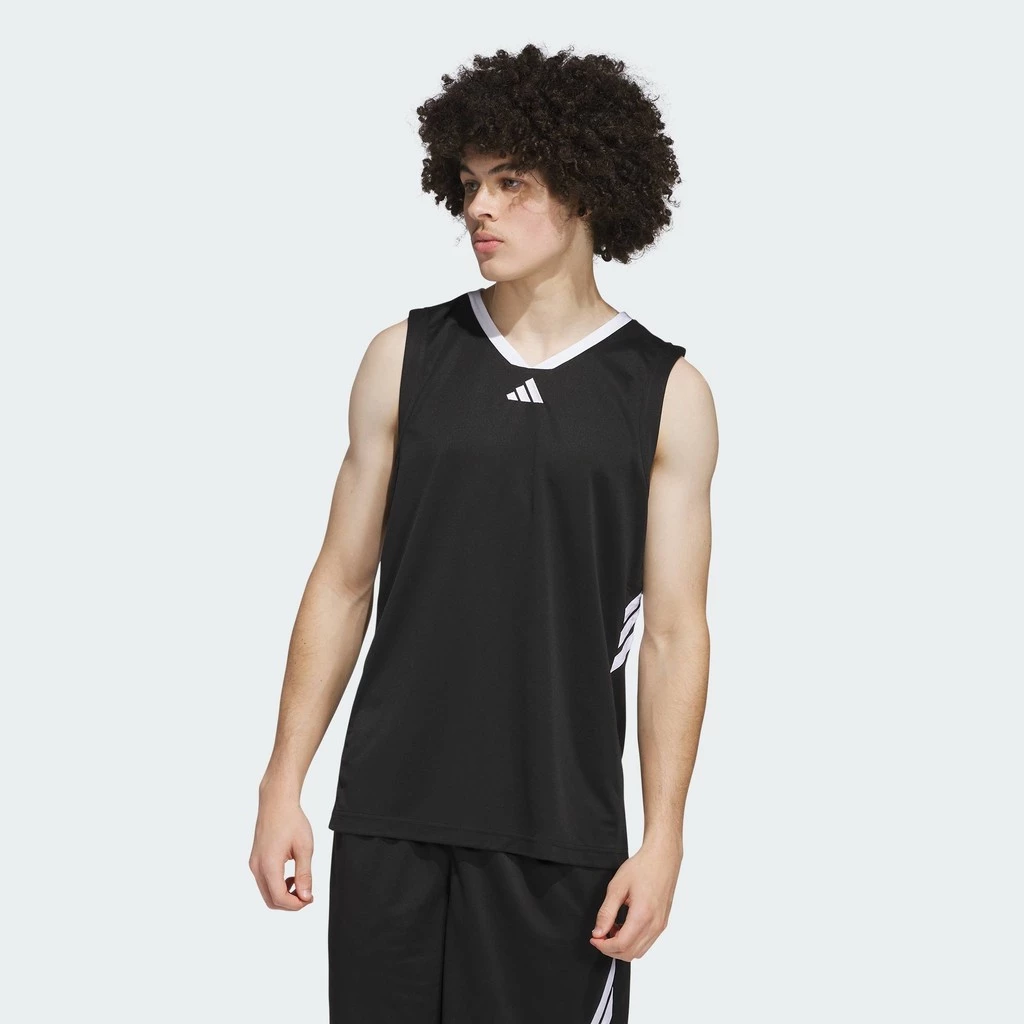 adidas บาสเกตบอล เสื้อกล้าม adidas Basketball Legends ผู้ชาย สีดำ JI7574
