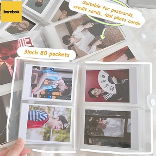 แฟ้มสะสมการ์ด 3 นิ้ว สมุดใส่การ์ด แฟ้มใส่การ์ด 2/3/4 ช่อง ใส่ได้ 120/160 ใบ กระเป๋าด้านในโปร่งใสมองเห็นได้