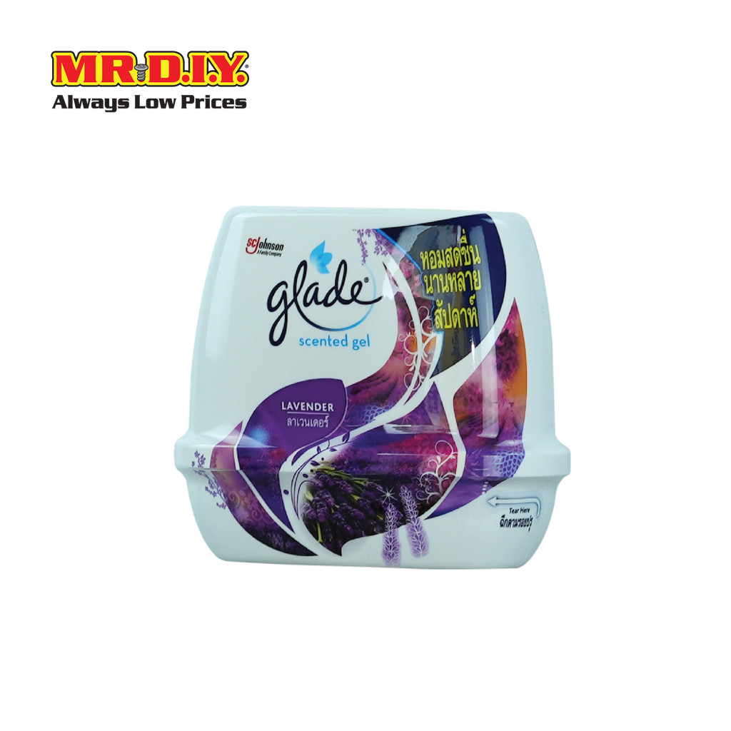 GLADE เจลหอมปรับอากาศกลิ่นลาเวนเดอร์ ขนาด 180 กรัม