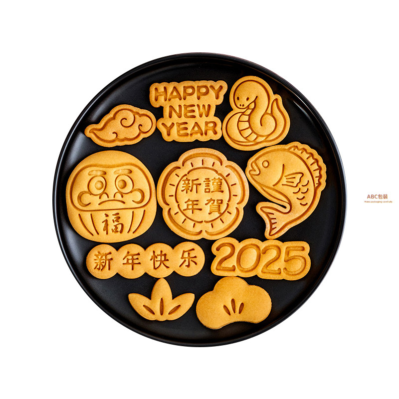 〖 แม่พิมพ์ก้อย 〗 แม่พิมพ์บิสกิต3ง แม่พิมพ์อบ3ง 2025ตรุษจีนแม่พิมพ์บิสกิตจีนการ์ตูนปีใหม่ก้อยธรรมะมินิคุกกี้กดตัดแม่พิมพ์เครื่องมืออบ