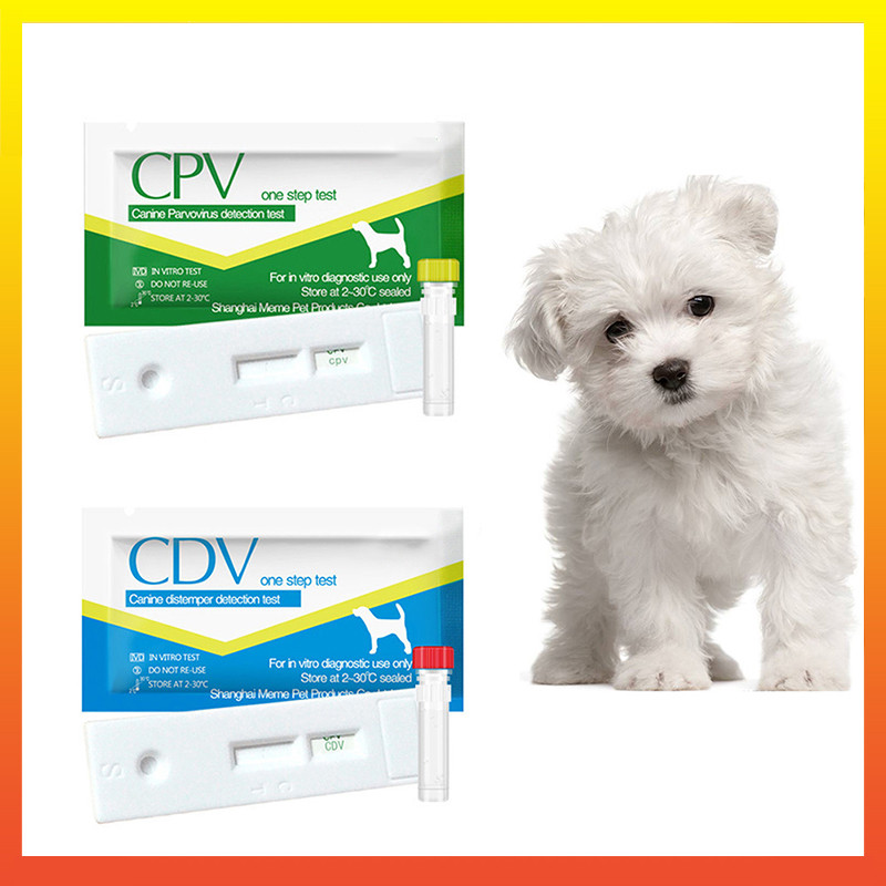 [Calamus] Pet Dog Cat Health Test Kit ใช้สําหรับ Canine Distuster Virus CDV & Parvovirus CPV