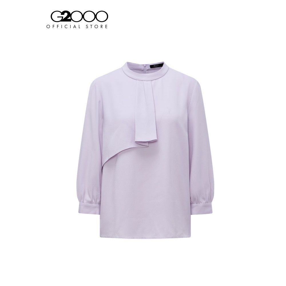 G2000 เสื้อเบลาส์สำหรับผู้หญิง Regular Fit รุ่น 4124145181 PURPLE