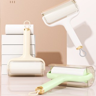 🏷️[Home] ไม้ม็อบชุดลูกกลิ้งทำความสะอาด เศษฝุ่น เศษผม ด้ามจับ…