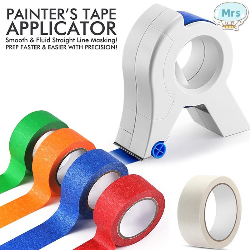[MR] จิตรกร Masking Tape Applicator เครื่องจ่ายผนังบรรจุภัณฑ์ซีลเครื่องมือสําหรับ 1.88-2" X 60 หลาเทปมาตรฐาน TH