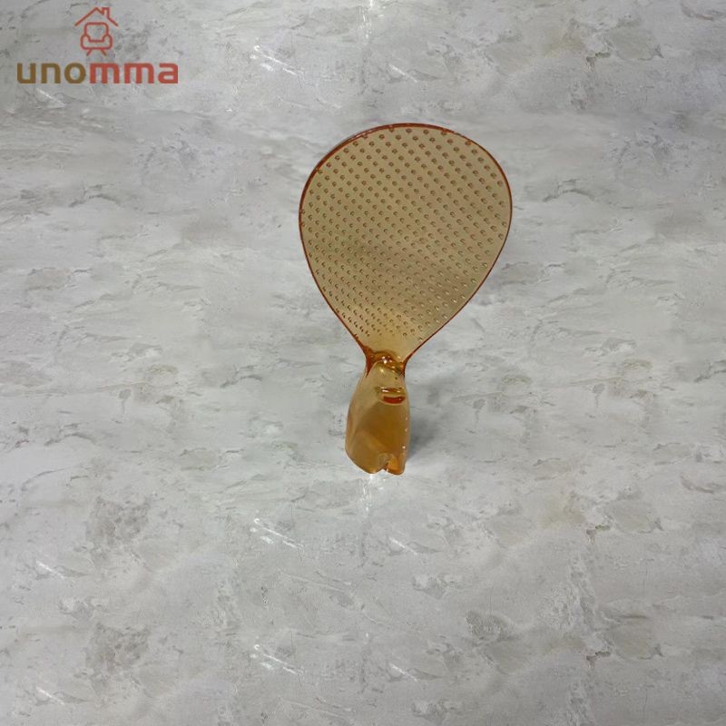 ช้อนข้าวบ้านตรง ช้อนข้าวป้องกันการติด ช้อนข้าวเกรดอาหาร unomma