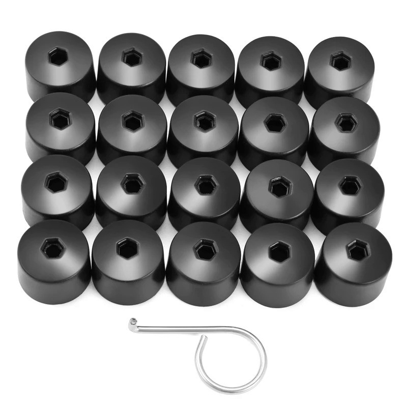 17mm Car Wheel Cover Hub Nut Bolt Covers Cap for BMW F30 F10 X5 E53 F15 E70 E71 X6 F16 X1 E84 F48 X3