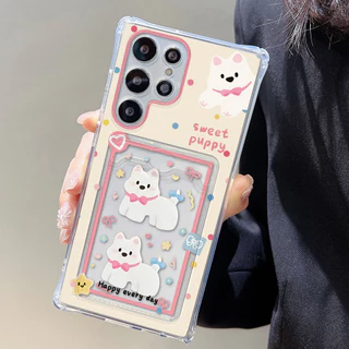 TPU ที่ใส่บัตรเคส For Samsung S24 Ultra A55 A56 5G A36 A26 S24 FE A16 A35 A52 A54 A22 A34 A53 A15 A73 A05 A05S A06 A12