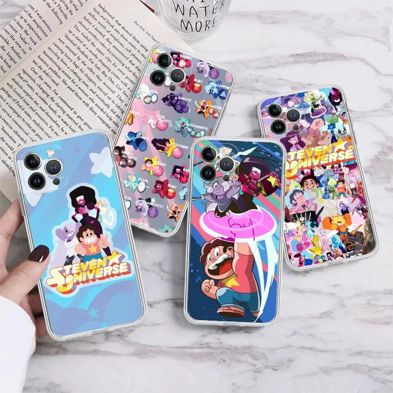 TK-1 การ์ตูน S-Steven TV Universe เคสโทรศัพท์สําหรับ IPhone 17,15 14 13 12 Mini 11 Pro XS Max X XR S