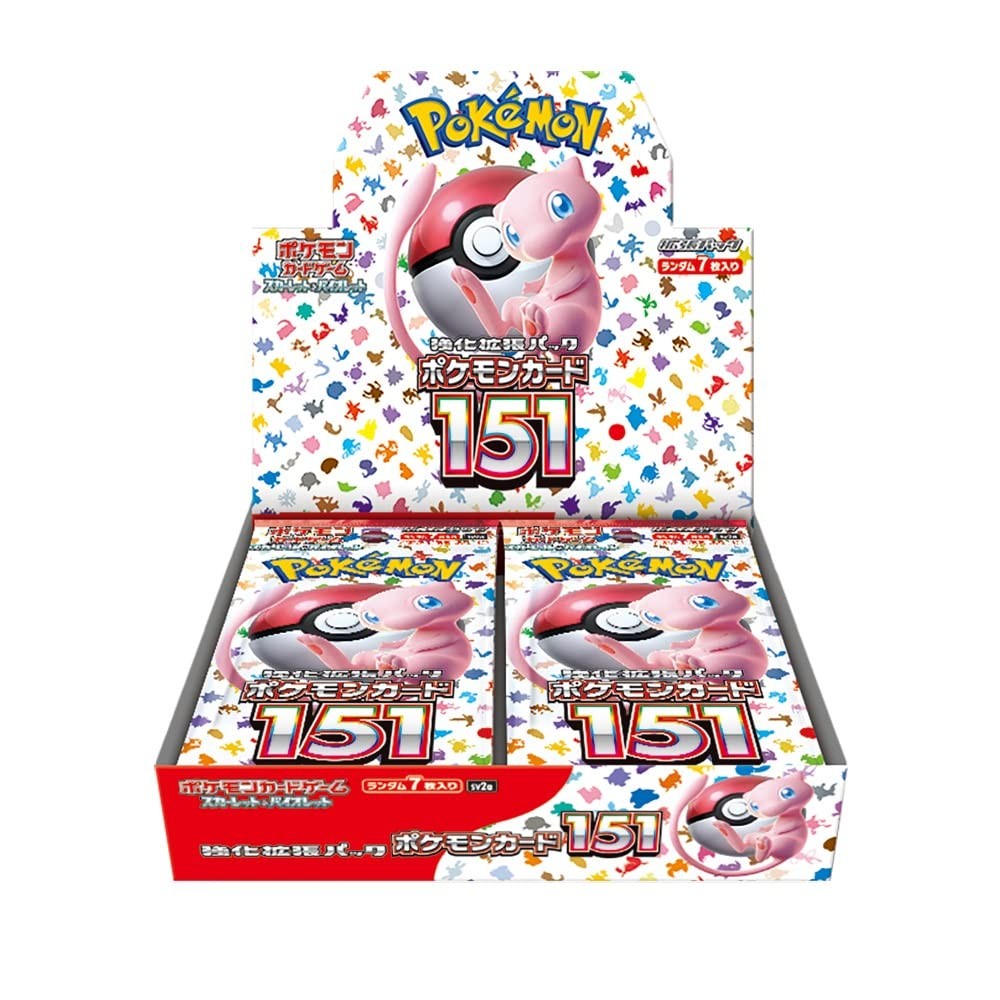 Direct from Japan Pokemon Card Game Scarlet & Violet Enhancement Expansion Pack Pokemon Card 151 BOX