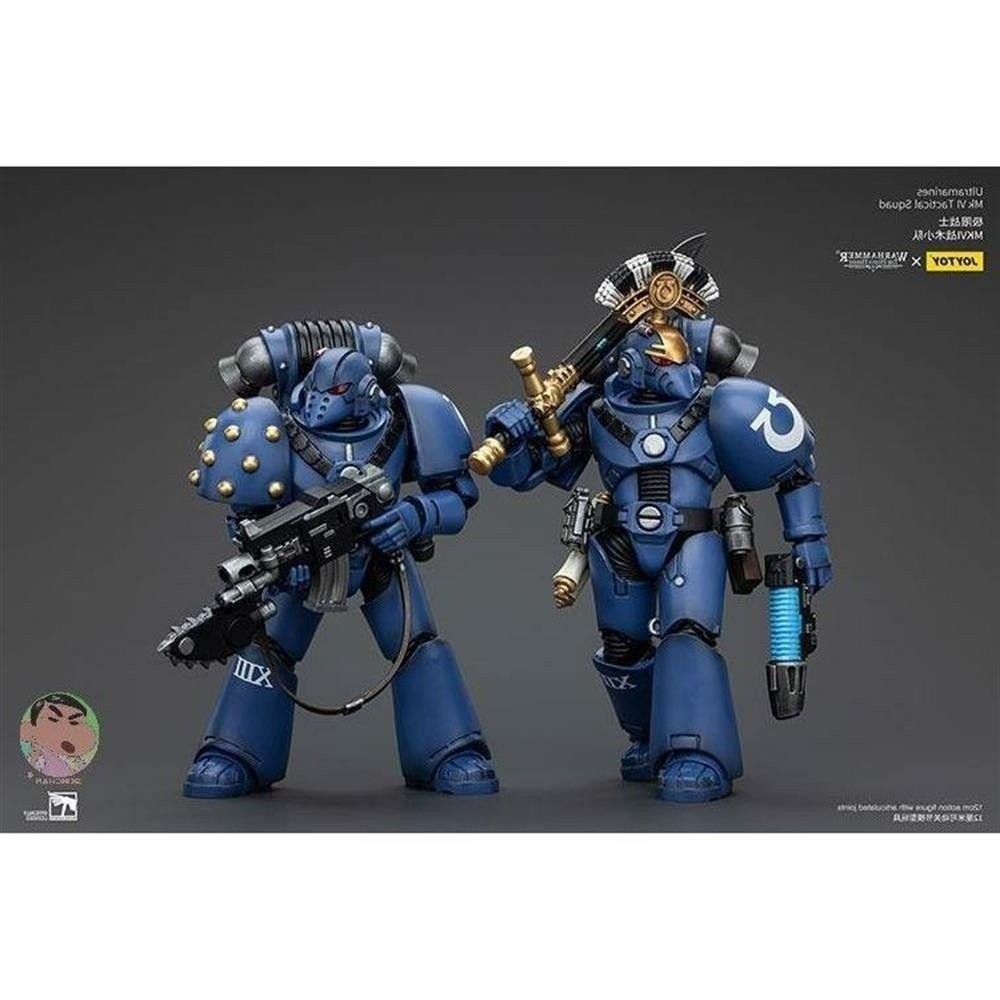 Joytoy Warhammer 40K ultramarines mkvi tactical SQUAD Action FIGURE SNH4