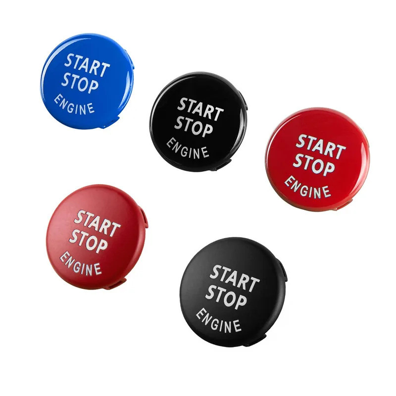 Car Engine START Button Replace Cover STOP Switch Accessories Key Decor For BMW X1 X5 E70 X6 E71 Z4 
