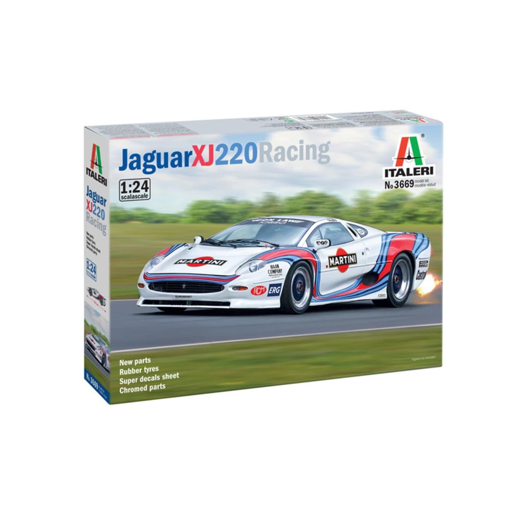 Italeri 1/24 Jaguar XJ220 Racer Plastic Model IT3669 (Automobile)