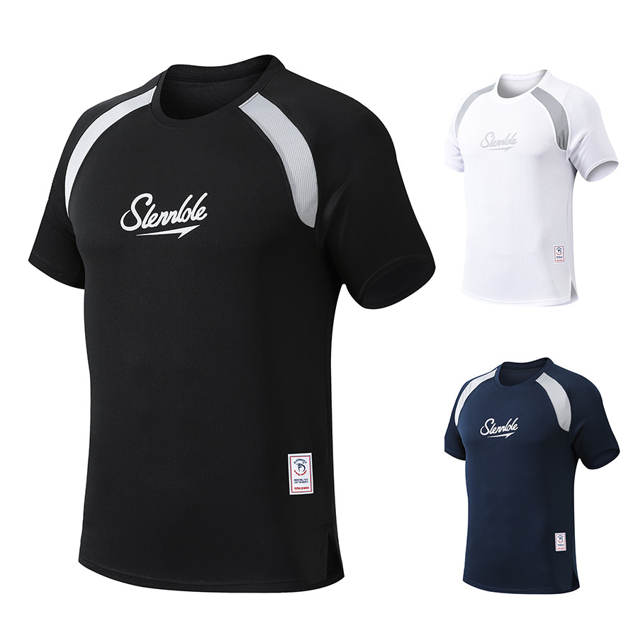 mvp sport  เอ็มวีพีสปอร์ต เสื้อแขนสั้น เสื้อกีฬา แห้งไว / ระบายอากาศได้ดี