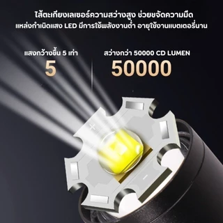 ไฟฉายคาดหัว 200W แบตทน ลุยฝนส่องไกล 1000เมตร ส่องสัตว์ LED ชาร์จใหม่ได้ ไฟฉายคาดหัว ลุยฝนได้สบาย