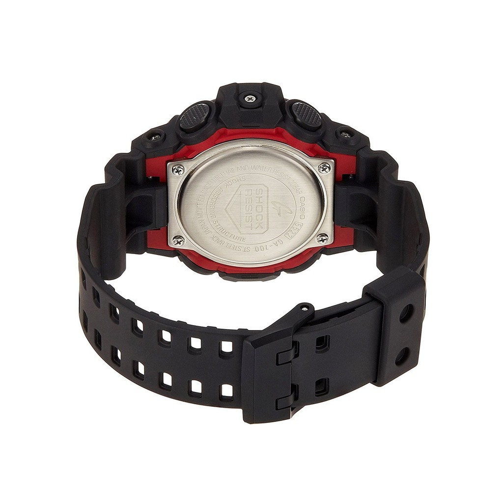 CASIO นาฬิกาข้อมือผู้ชาย G-SHOCK YOUTH รุ่น GA-700-1ADR วัสดุเรซิ่น สีดำ