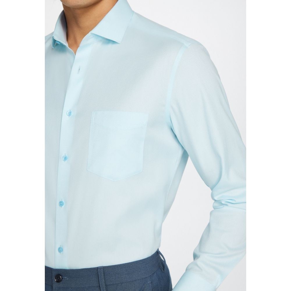 G2000 เสื้อเชิ้ตแขนยาวแบบทางการสำหรับผู้ชาย Smart Fit รุ่น 3612143261 BLUE