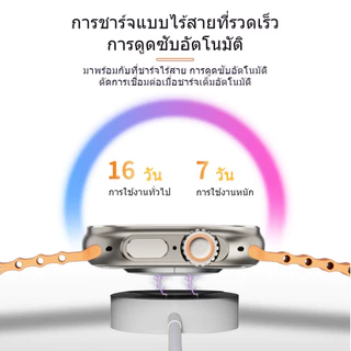 T800 Ultra 2024 นาฬิกาอัจฉริยะรุ่นใหม่ Ultra 49mm นาฬิกาอัจฉริยะสำหรับผู้ชาย บลูทูธ