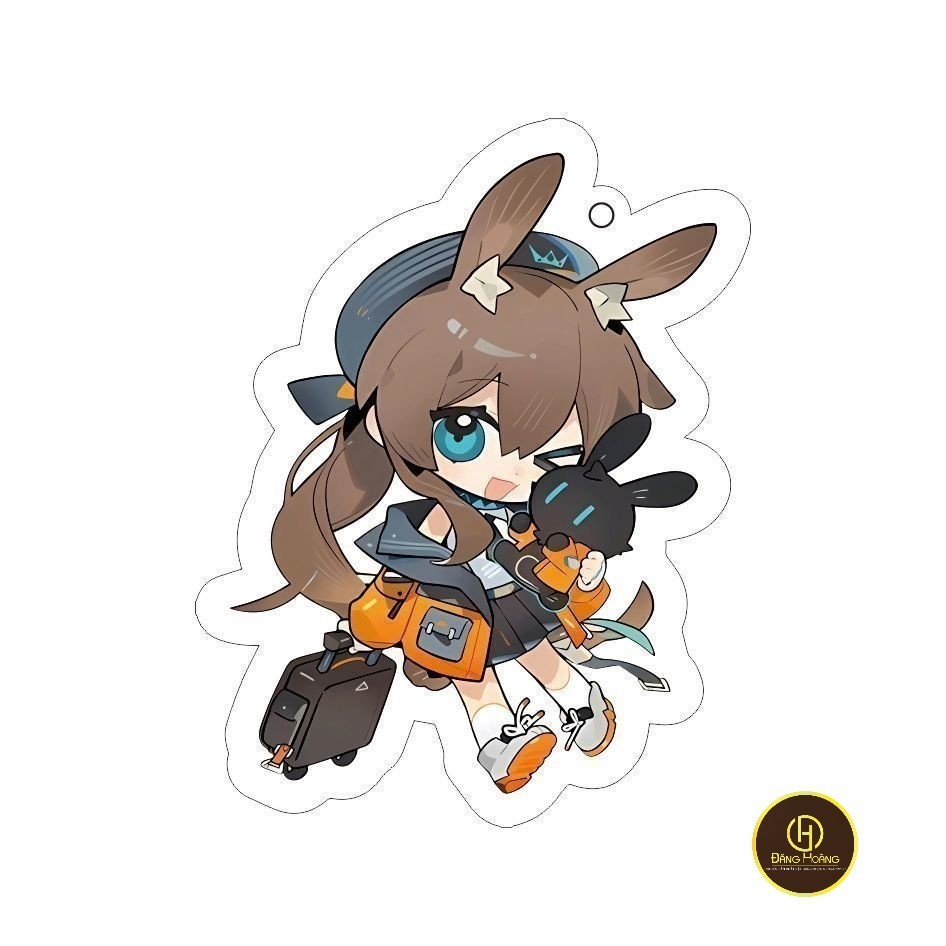 Arknights พวงกุญแจ Arknights Grani Claire Morgan Meteor Arknights 2024 Carnival สินค้าอะคริลิค Inter