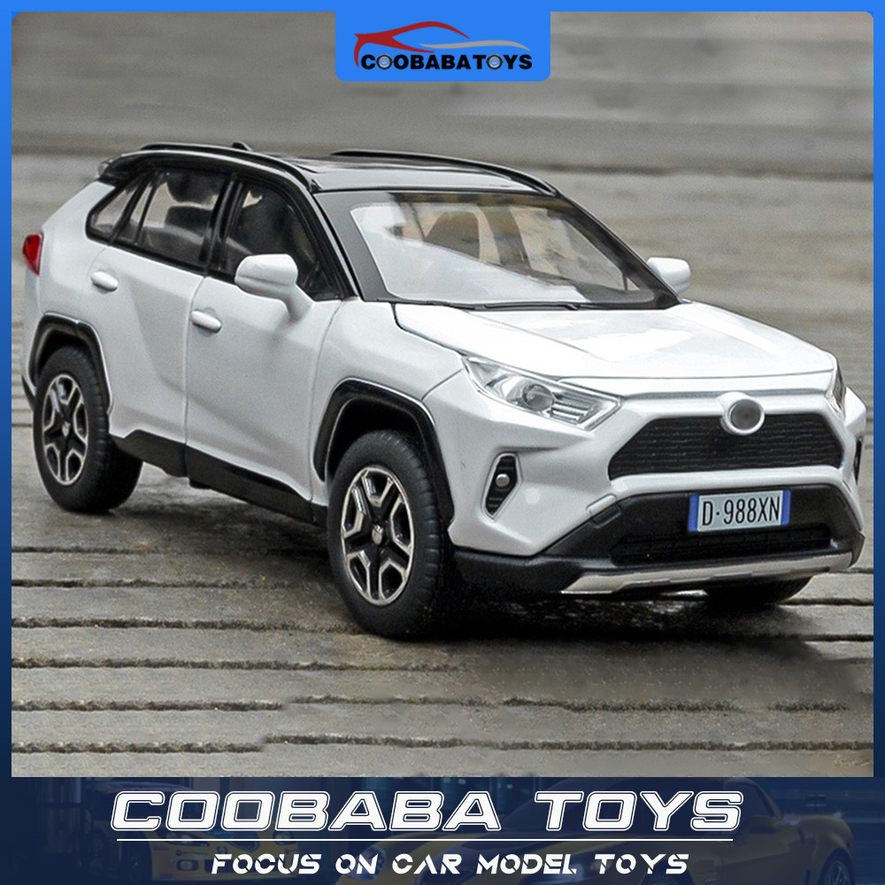 CBB 1:32 Toyota RAV4 โลหะผสมรถDiecastรุ่นของเล่นสําหรับเด็กเด็กผู้ใหญ่คอลเลกชันFast Shipping