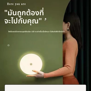 FM🌸ไฟเซ็นเซอร์ โคมไฟหัวเตียง หลอดไฟอัจฉริยะ ไฟกลางคืน ไฟLED ไฟบันได ไฟห้องน้ำ ชาร์จผ่านusb