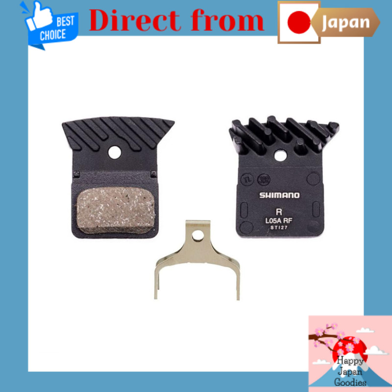 SHIMANO Disc Brake Pads L05A-RF Resin with Fins 1 Pair EBPL05ARFA Road/MTB [Direct from Japan]