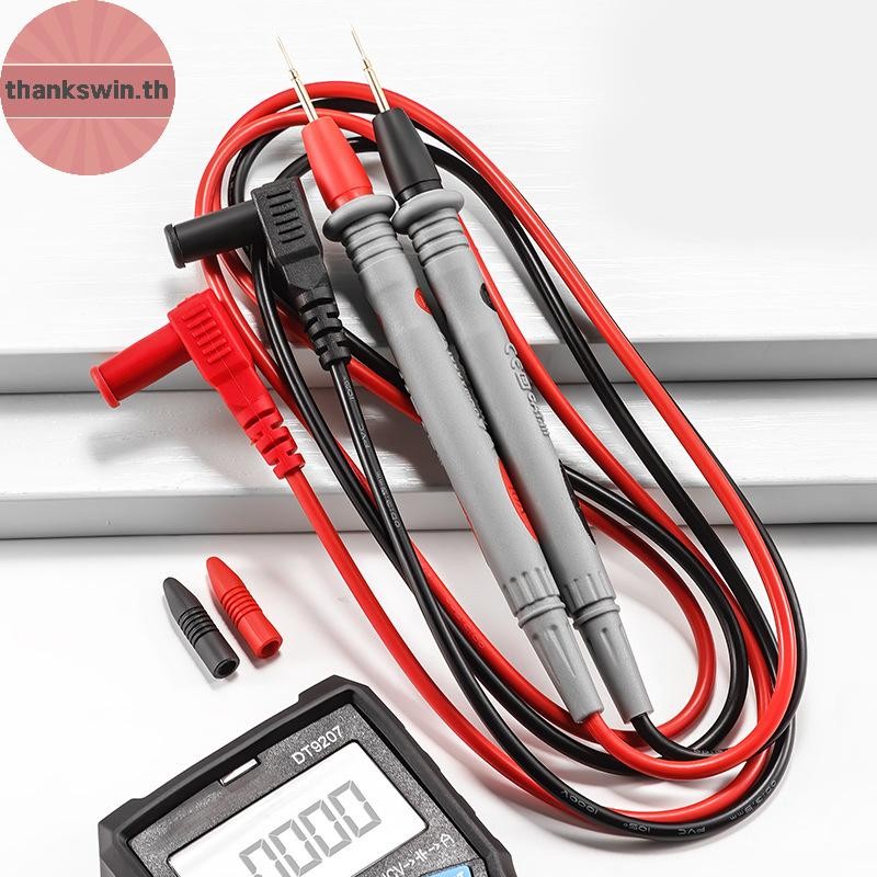 Thankswin คุณภาพสูง Universal Multimeter Test Leads Probe สายทดสอบสายไฟ Probe ปากกาสายไฟมัลติมิเตอร์แบบดิจิตอล Probe ทดสอบตะกั่ว th