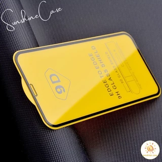 COD สต๊อกไทย ฟิล์มกระจกสำหรับรุ่นไอโฟน แบบเต็มจอ 9D ทุกรุ่น11 For iPhone12 13 16 14 15Pro MAX X XS XR 7 8Plus SE2020#9D